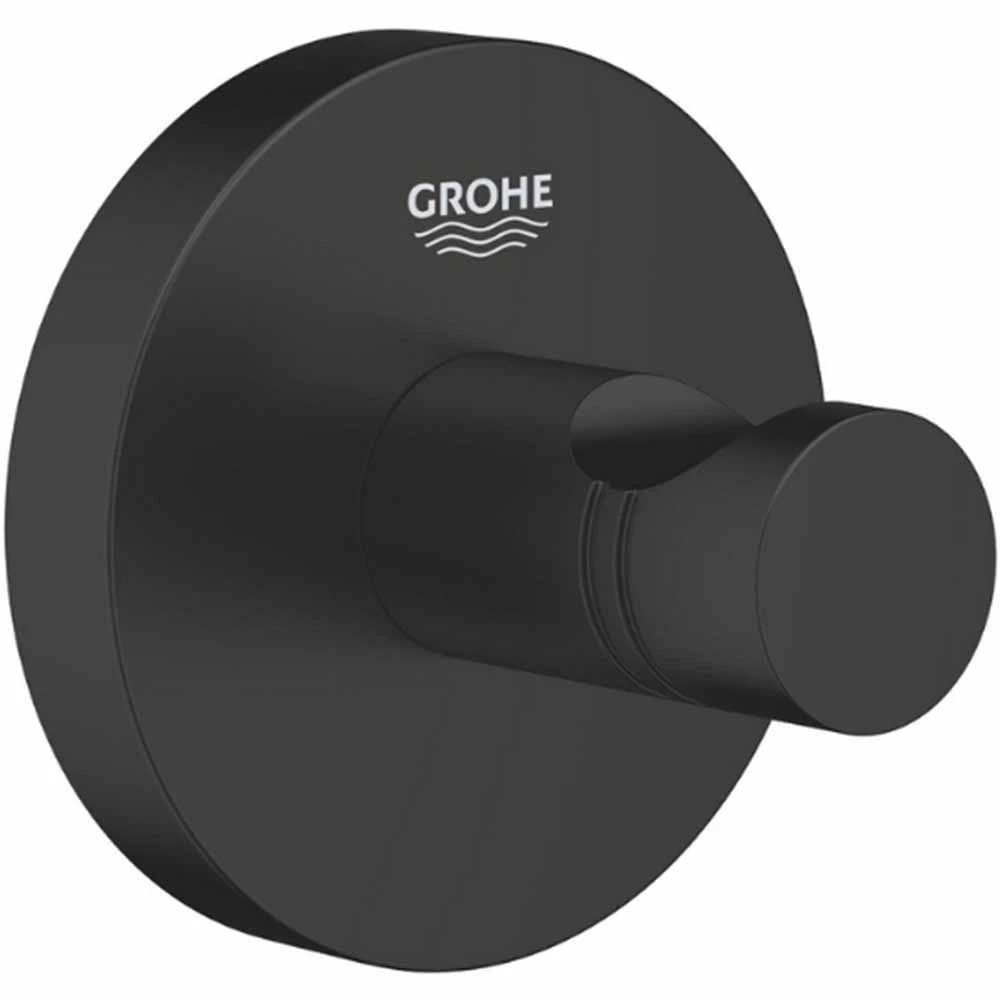 Grohe Essentials Siyah Havlu-Bornoz Askılığı - 1024602430 Hemen Al