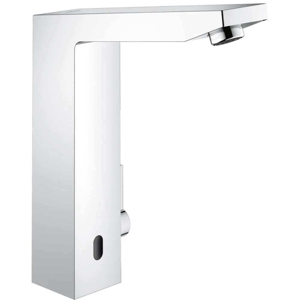 Grohe Eurocube E Çift Su Girişli Ayarlanabilir Sıcaklık Sınırlayıcısı Fotoselli Lavabo Bataryası - 36441000 Hemen Al