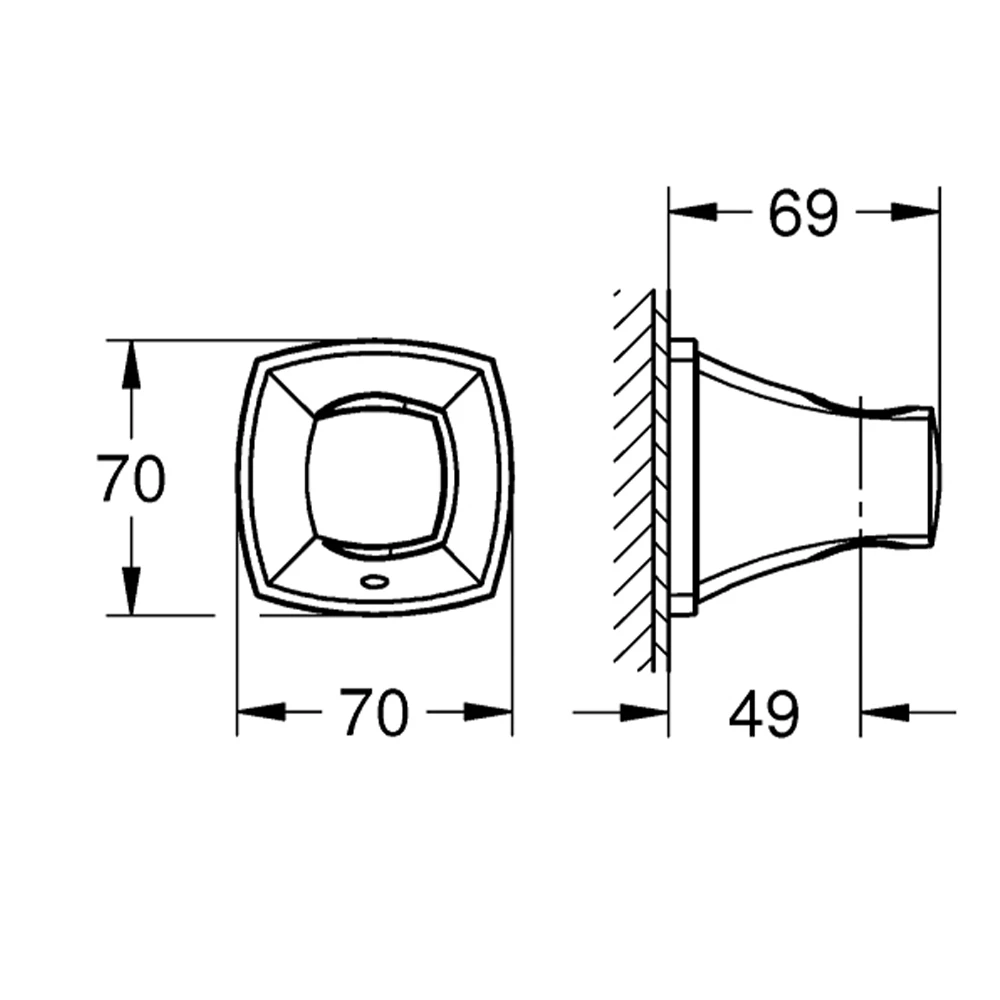 Grohe Grandera Altın-Krom El Duşu Askısı - 26896IG0 Hemen Al