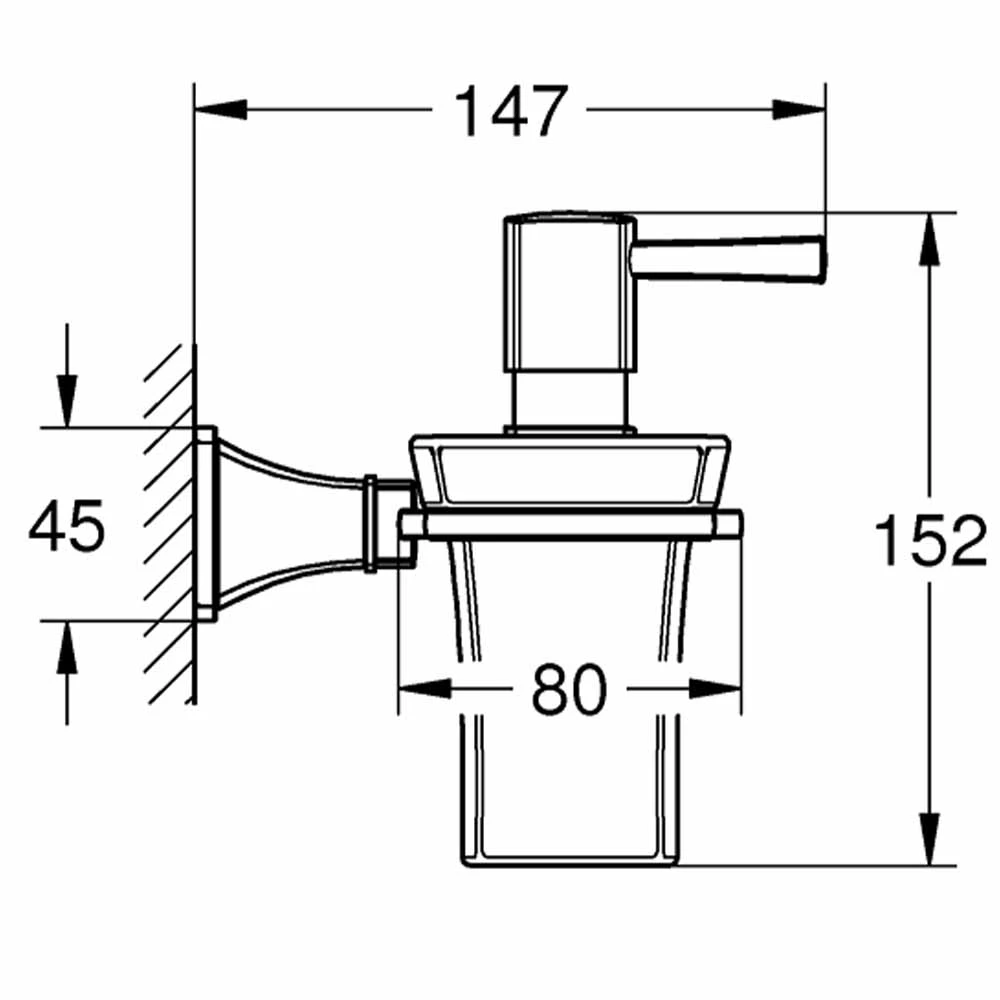 Grohe Grandera Seramik Sıvı Sabunluk ve Tutacağı - 40910000 Hemen Al