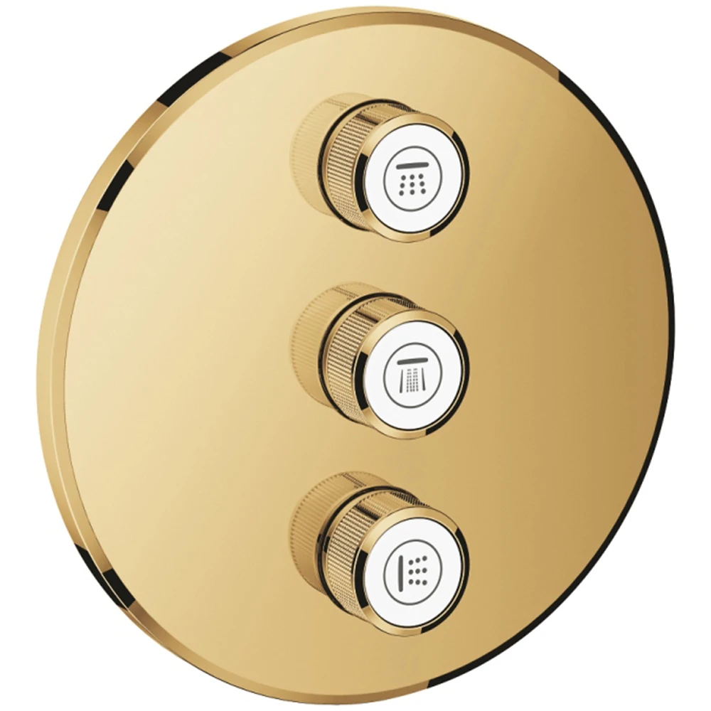 Grohe Grohtherm SmartControl Bronz Üç Valfli Akış Kontrollü Kumanda - 29122GL0 Hemen Al