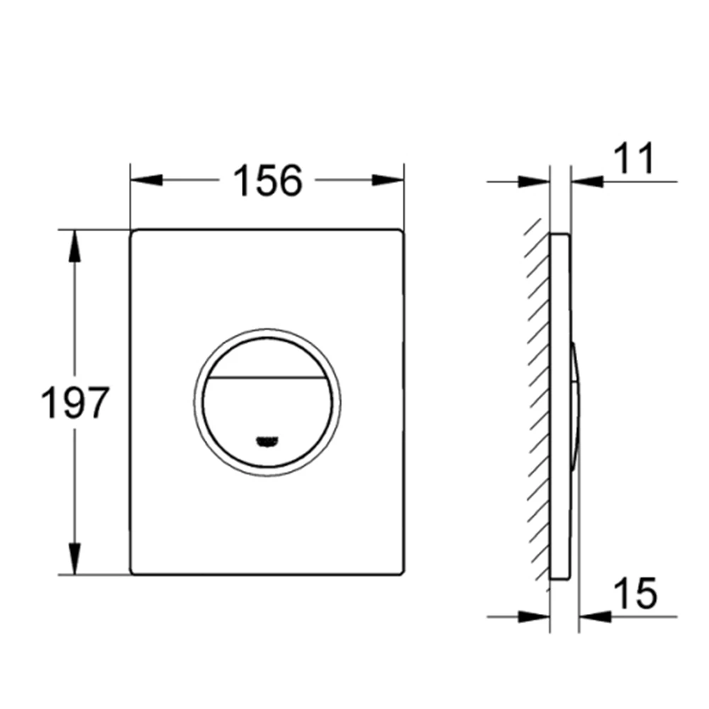 Grohe Nova Cosmopolitan Kumanda Paneli - 38765P00 Hemen Al