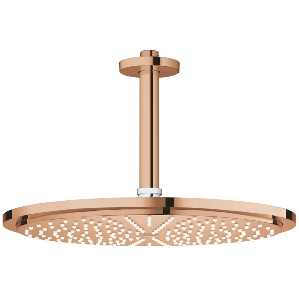 Grohe Rainshower Cosmopolitan Metal Tek Akışlı Rose Gold Tepe Duşu Seti - 26067DA0 Hemen Al