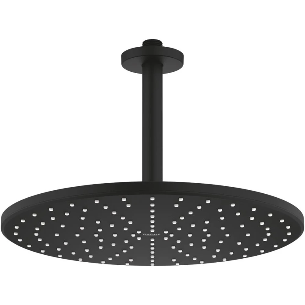 Grohe Rainshower Mono Mat Siyah Tepe Duşu Seti Tek Akışlı - 22122KF0 Hemen Al