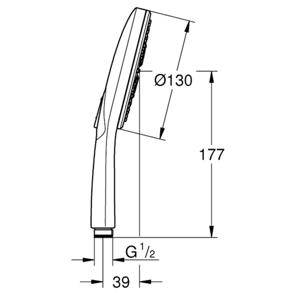 Grohe Rainshower SmartActive 3 Akışlı Nikel El Duşu - 26574AL0 Hemen Al