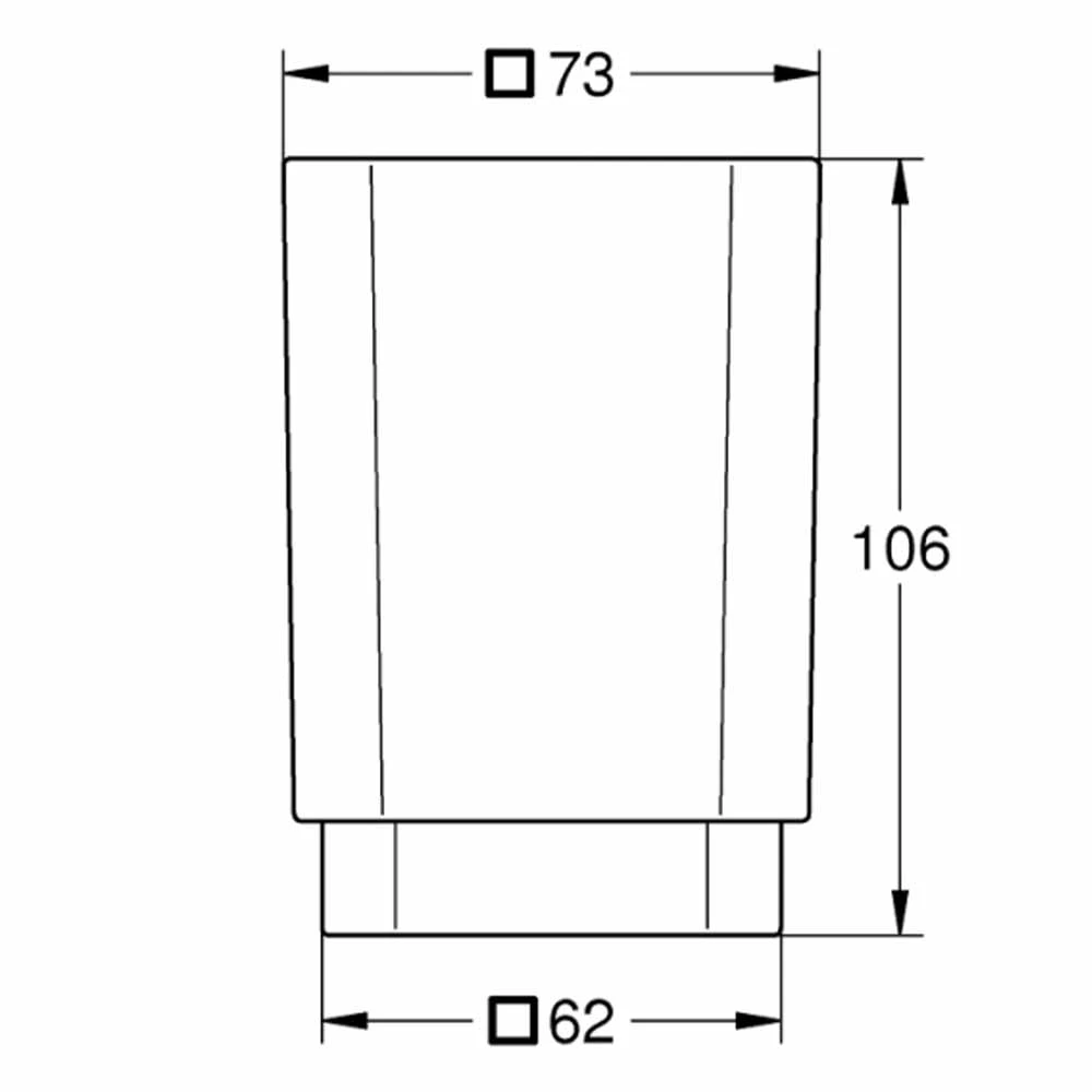 Grohe Selection Cube Fırçalık - 40783000 Hemen Al