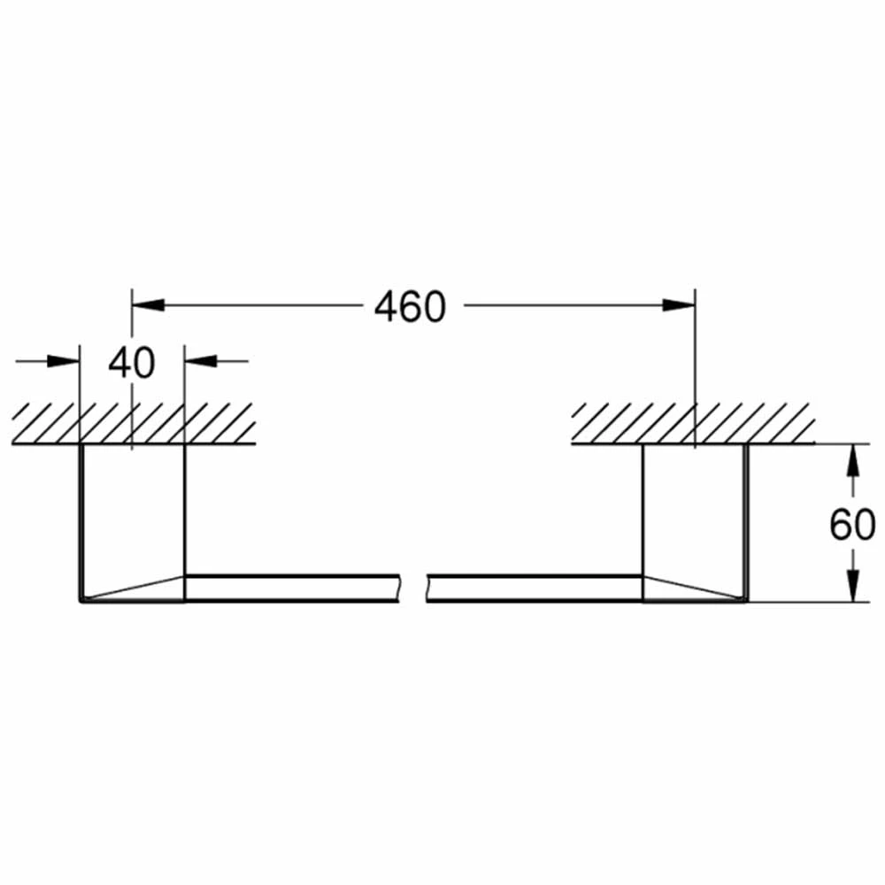 Grohe Selection Cube Havluluk - 40767000 Hemen Al