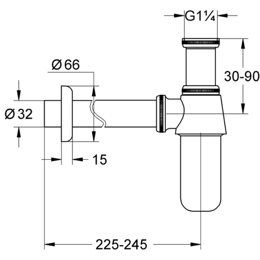 Grohe Sifon 1 1/4