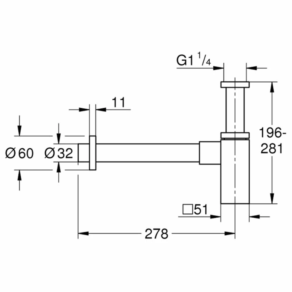 Grohe Sifon - 40564000 Hemen Al