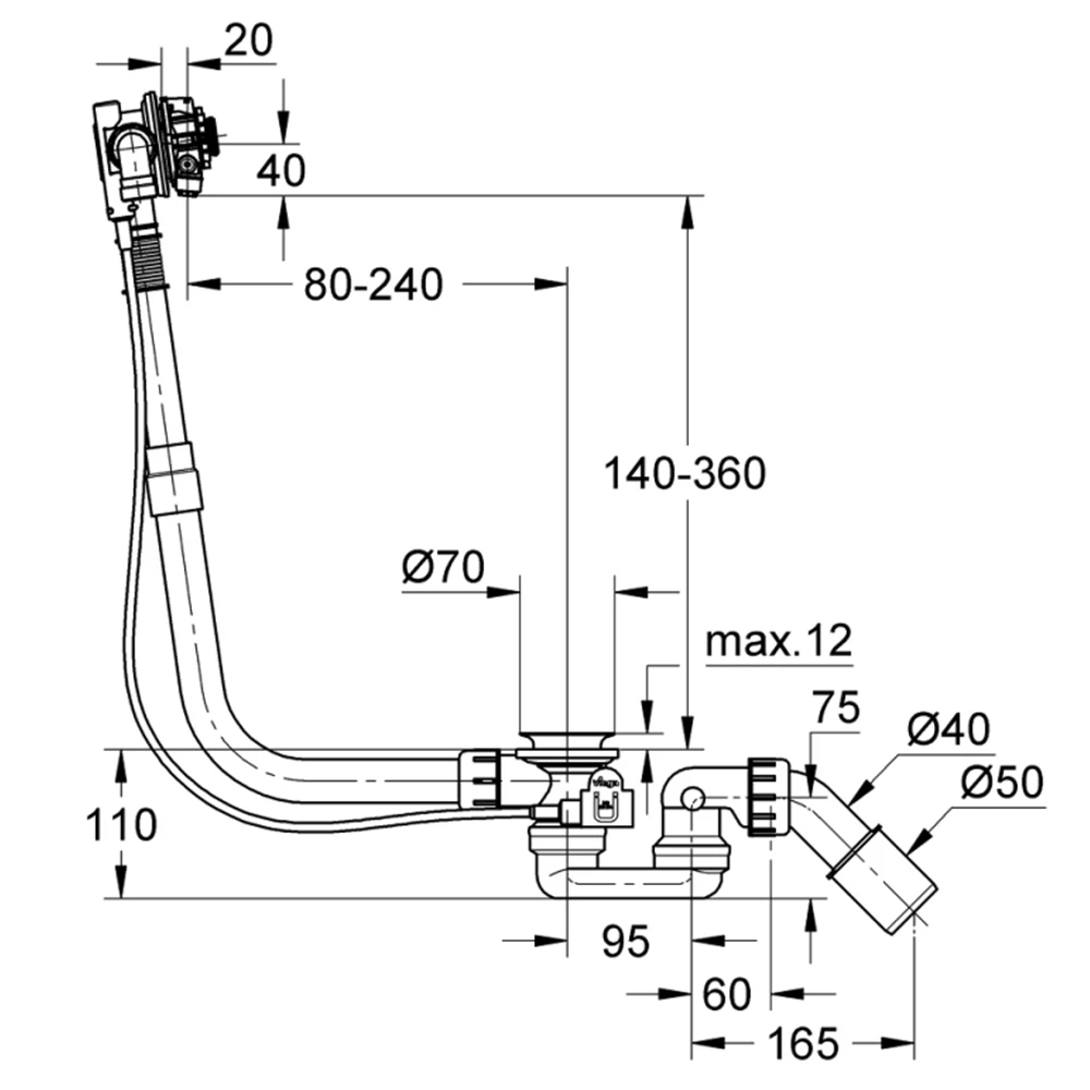 Grohe Talentofill Küvet Tropleni - 28990GN0 Hemen Al