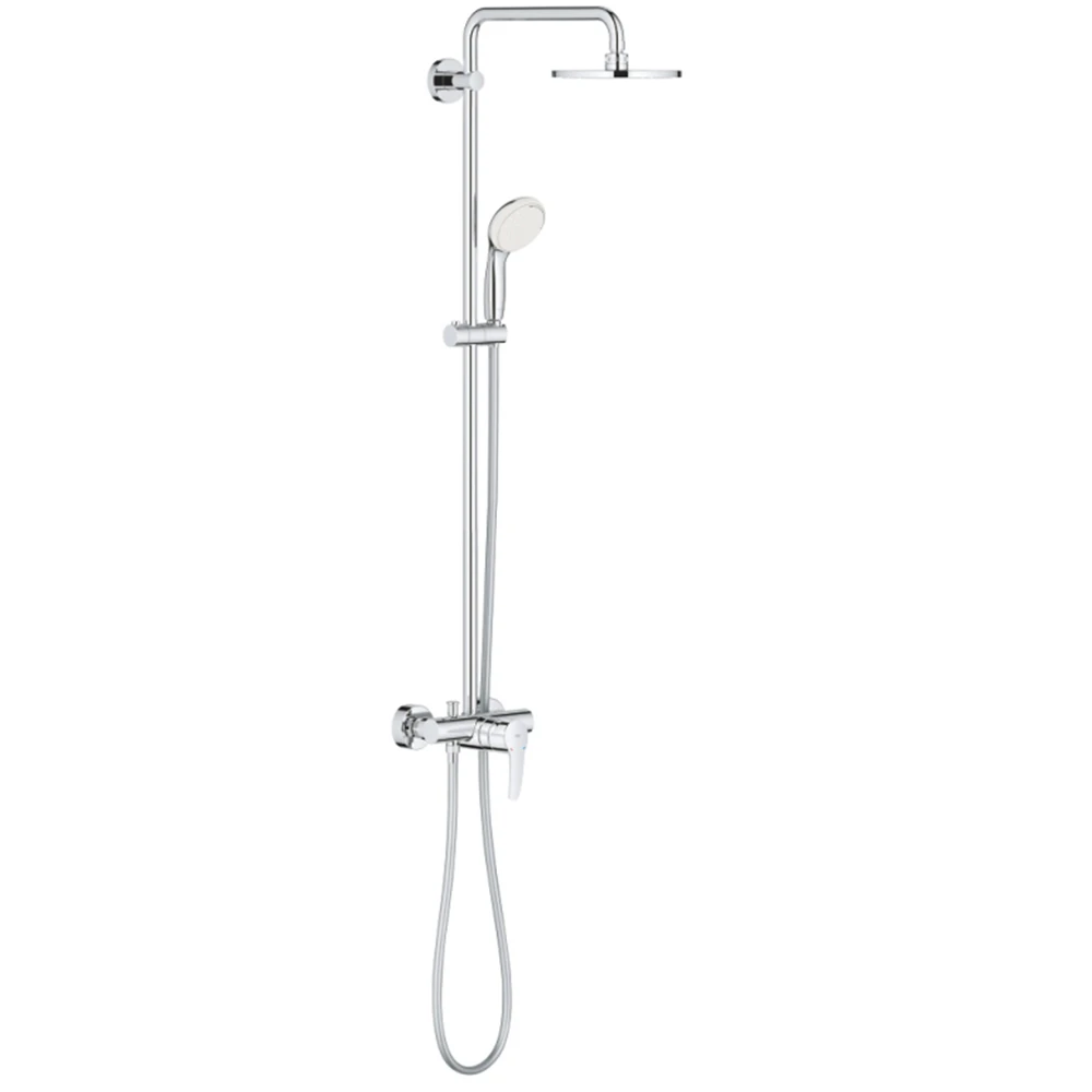 Grohe Tempesta Cosmopolitan Duvara Monte Tek Kumandalı Bataryalı Duş Sistemi - 26244001 Hemen Al