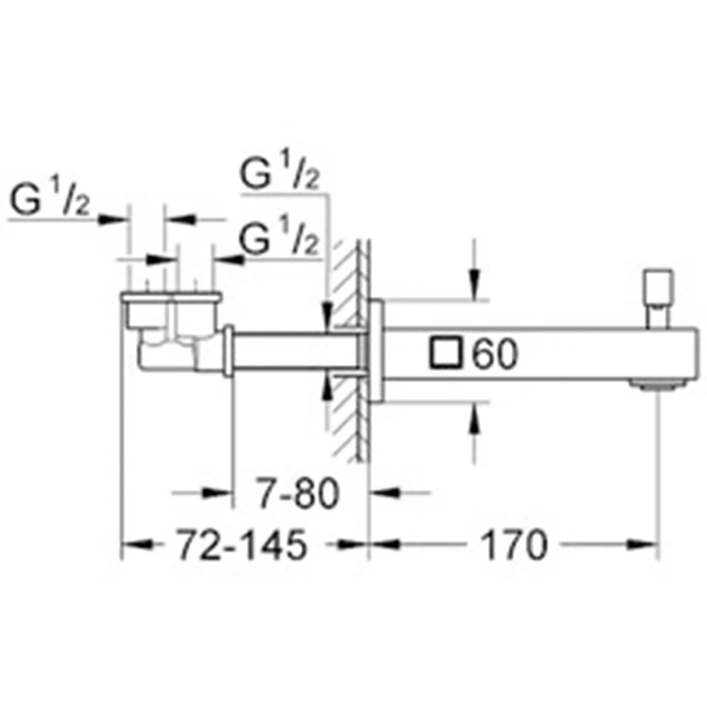 Grohe Universal Cube Çıkış Ucu - 13304000 Hemen Al