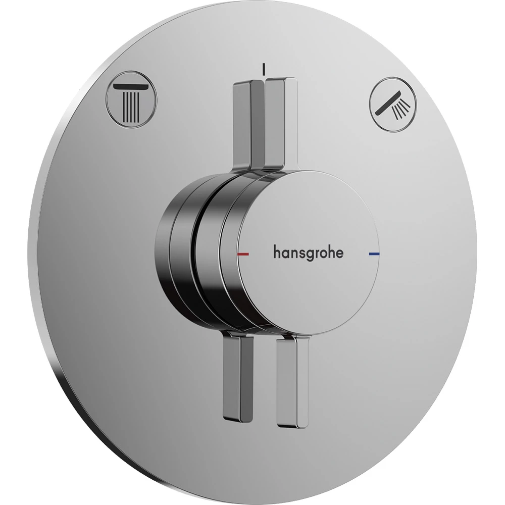 Hansgrohe DuoTurn S 2 Çıkış İçin Ankastre Banyo Bataryası 75418000