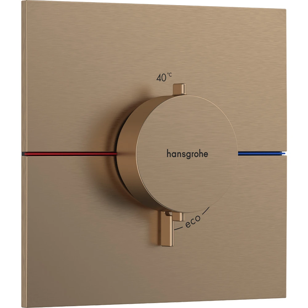 Hansgrohe ShowerSelect Comfort E Mat Bronz Ankastre Termostatik Banyo Bataryası 15574140