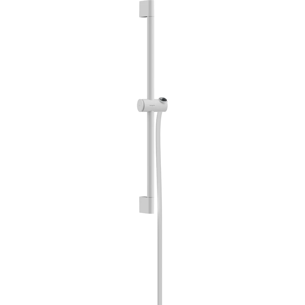 Hansgrohe Unica Duş Barı Pulsify S 65 Cm ve 160 Cm Isiflex Satin Beyaz Duş Hortumu 24400700