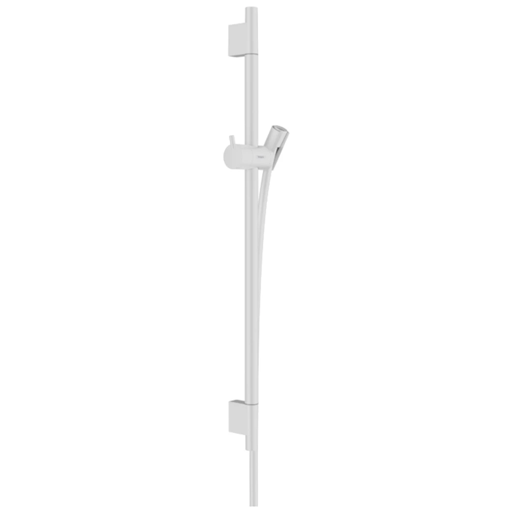 Hansgrohe Unica S Puro Satin Beyaz 65 cm Duş Barı Hemen Al