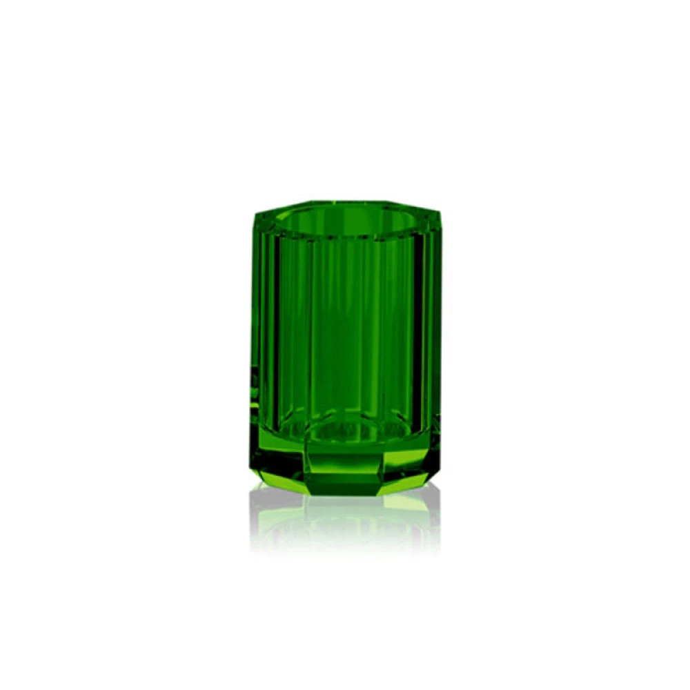 Decor Walther Kristall Yeşil Tezgah Üstü Diş Fırçalık