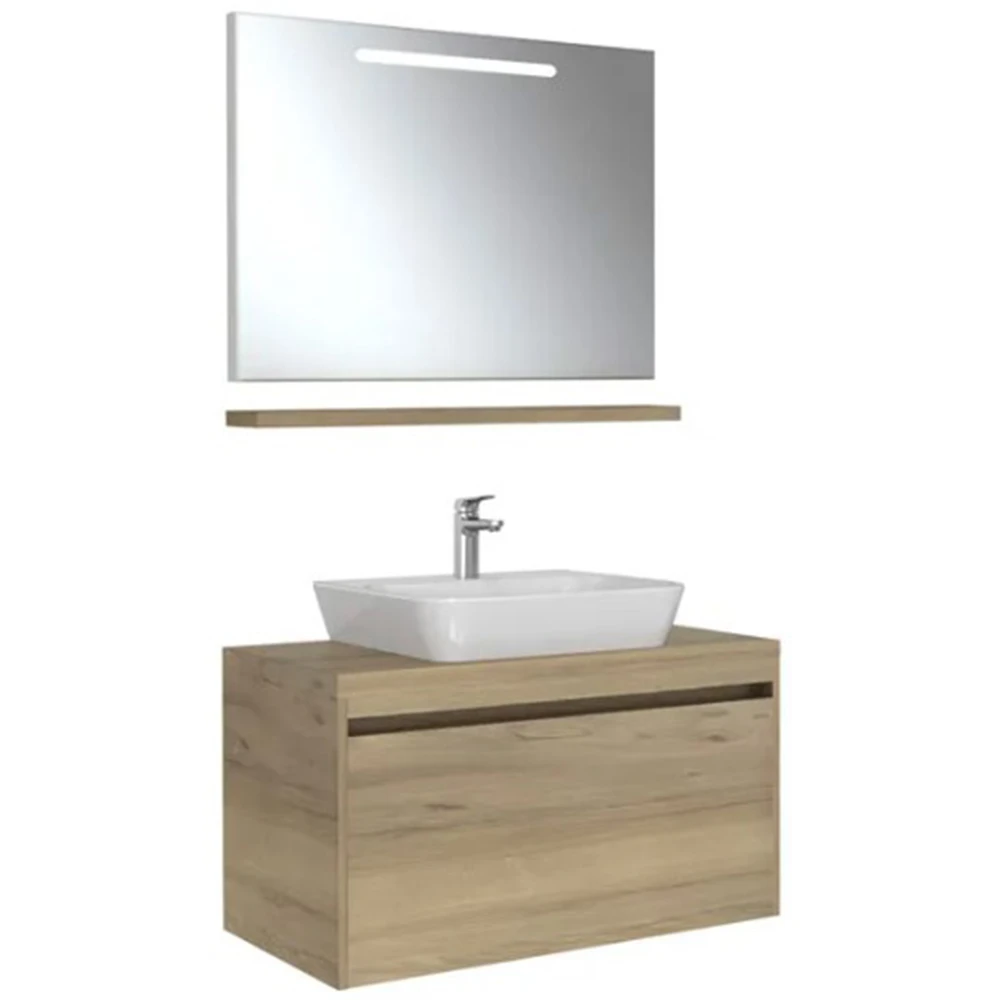 Kale Idea 2.0 100 Cm Pasifik A Tek Çekmeceli Banyo Dolabı Takımı 610100200610 Hemen Al