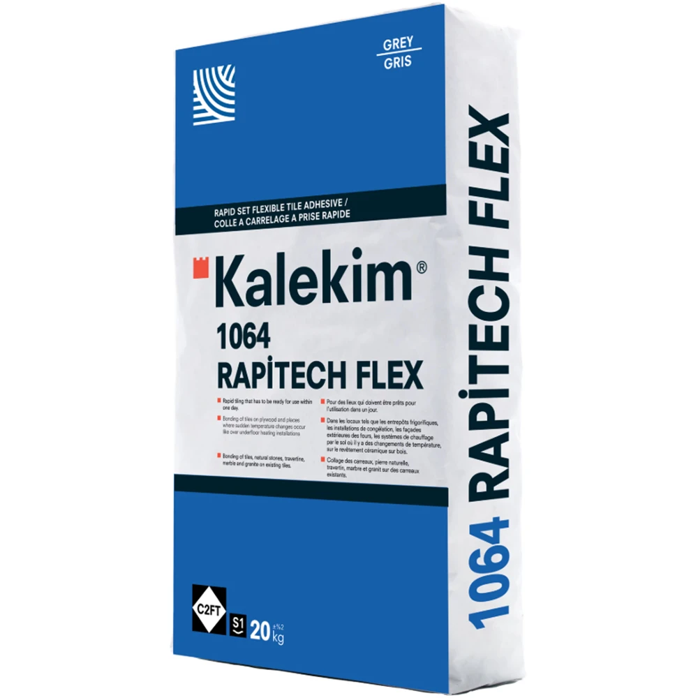 Kalekim 1064 Rapitech Flex 20 Kg Hızlı Priz Alan Esnek Gri Yapırtırma Harcı Hemen Al