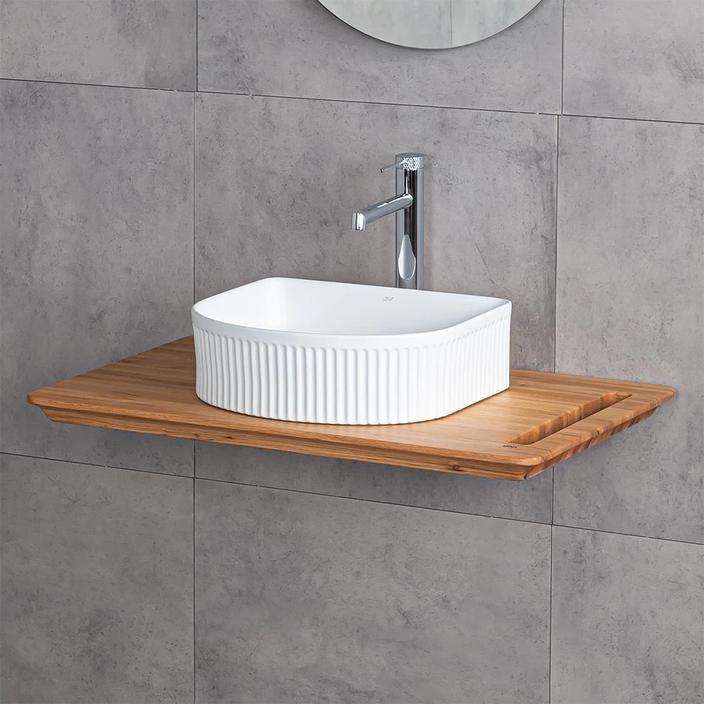Lena E-W1005MB 44x34 Cm Tezgahüstü Lavabo Hemen Al