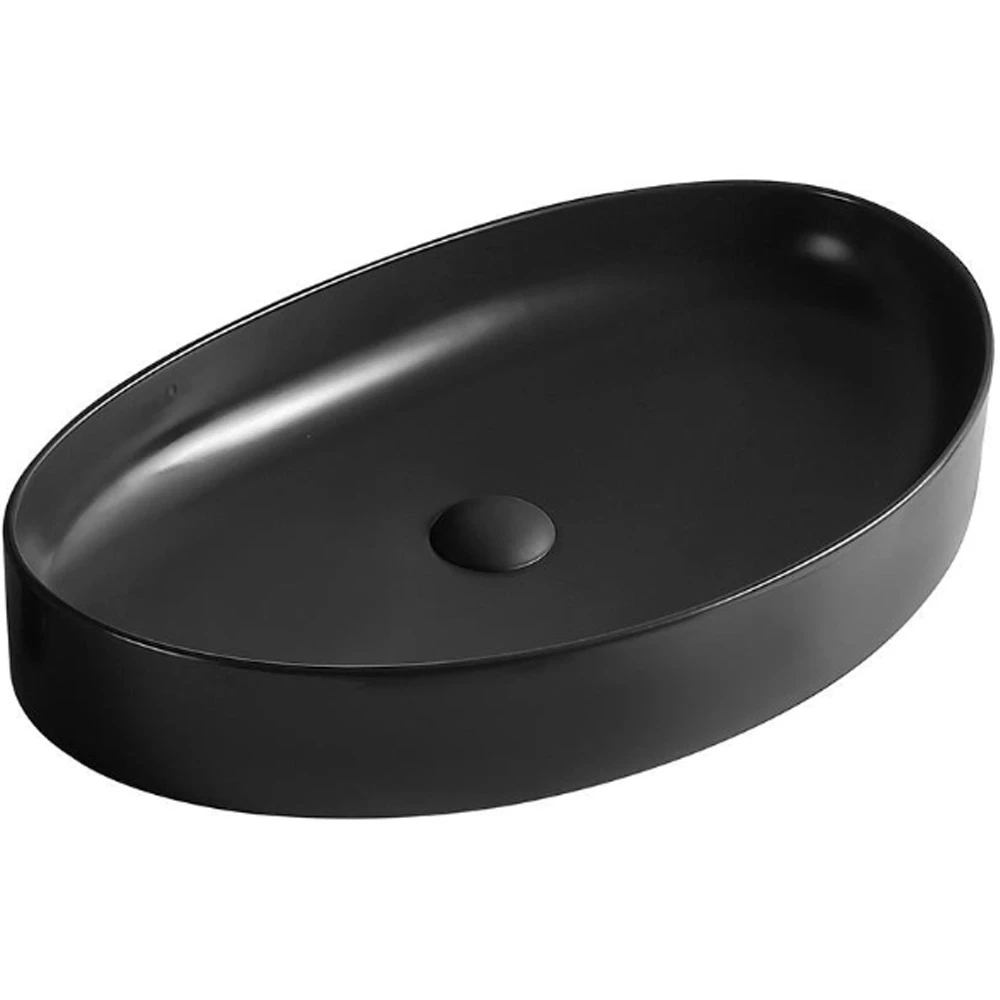 Lena EY-4714MS 65x40 Cm Mat Siyah Tezgah Üstü Lavabo