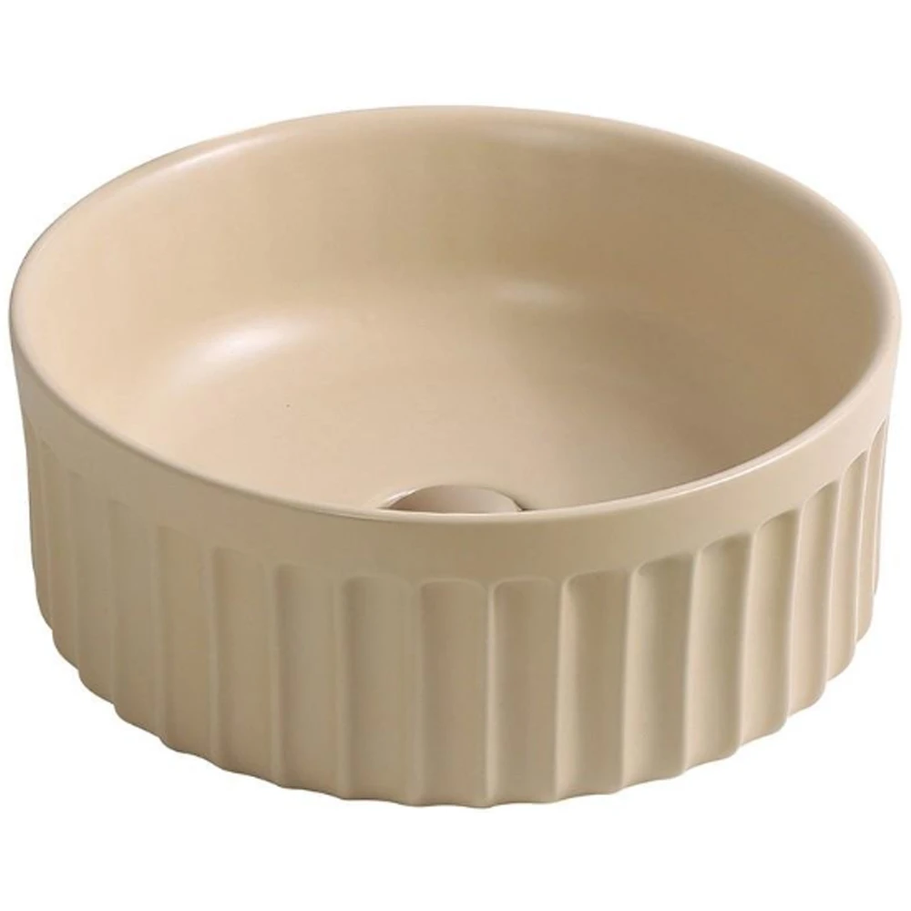 Lena EY-4715MK 38 Cm Mat Krem Çanak Lavabo