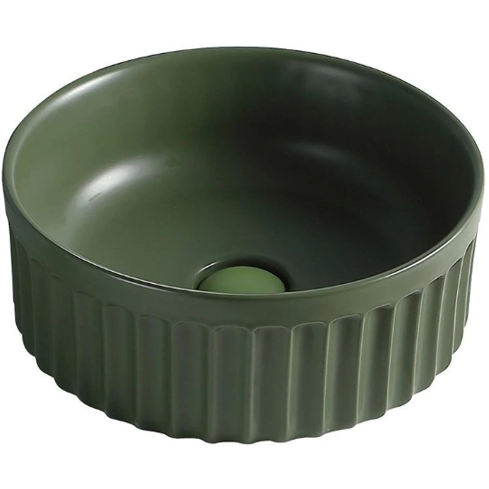 Lena EY-4715MY 38 Cm Mat Yeşil Çanak Lavabo