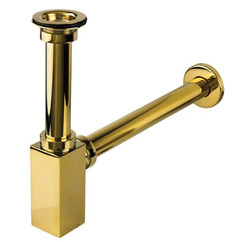 Newarc Corner Altın Süzgeçli Lavabo Sifonu - 760521G Hemen Al