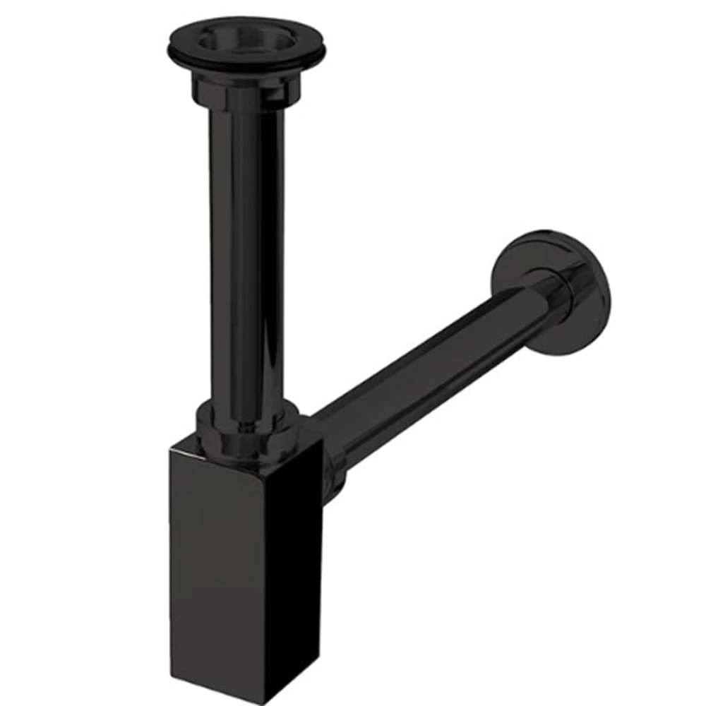 Newarc Corner Süzgeçli Siyah Lavabo Sifonu - 760521B Hemen Al