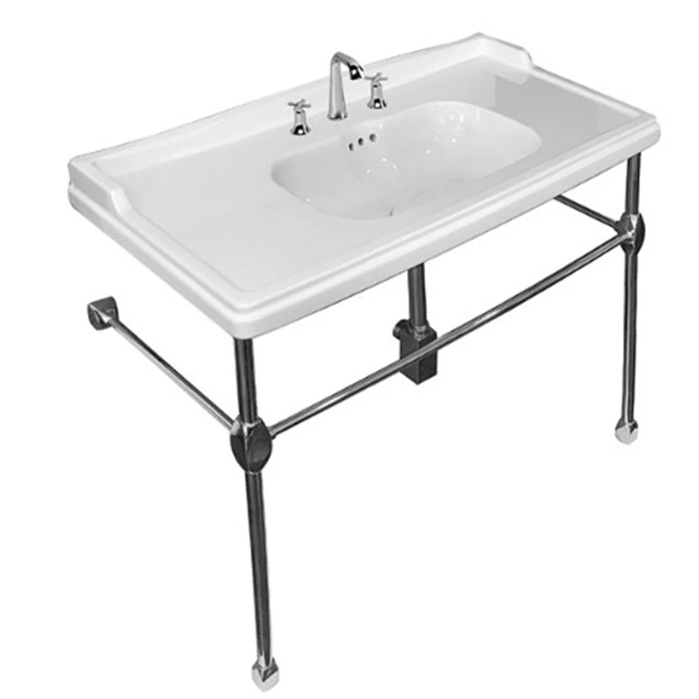 Newarc Elite 80 Cm Krom Ayaklı Lavabo - ELT.A080 Hemen Al
