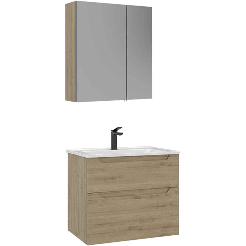 Orka Messina 65 Cm Meşe Banyo Dolabı Takımı - 5007137