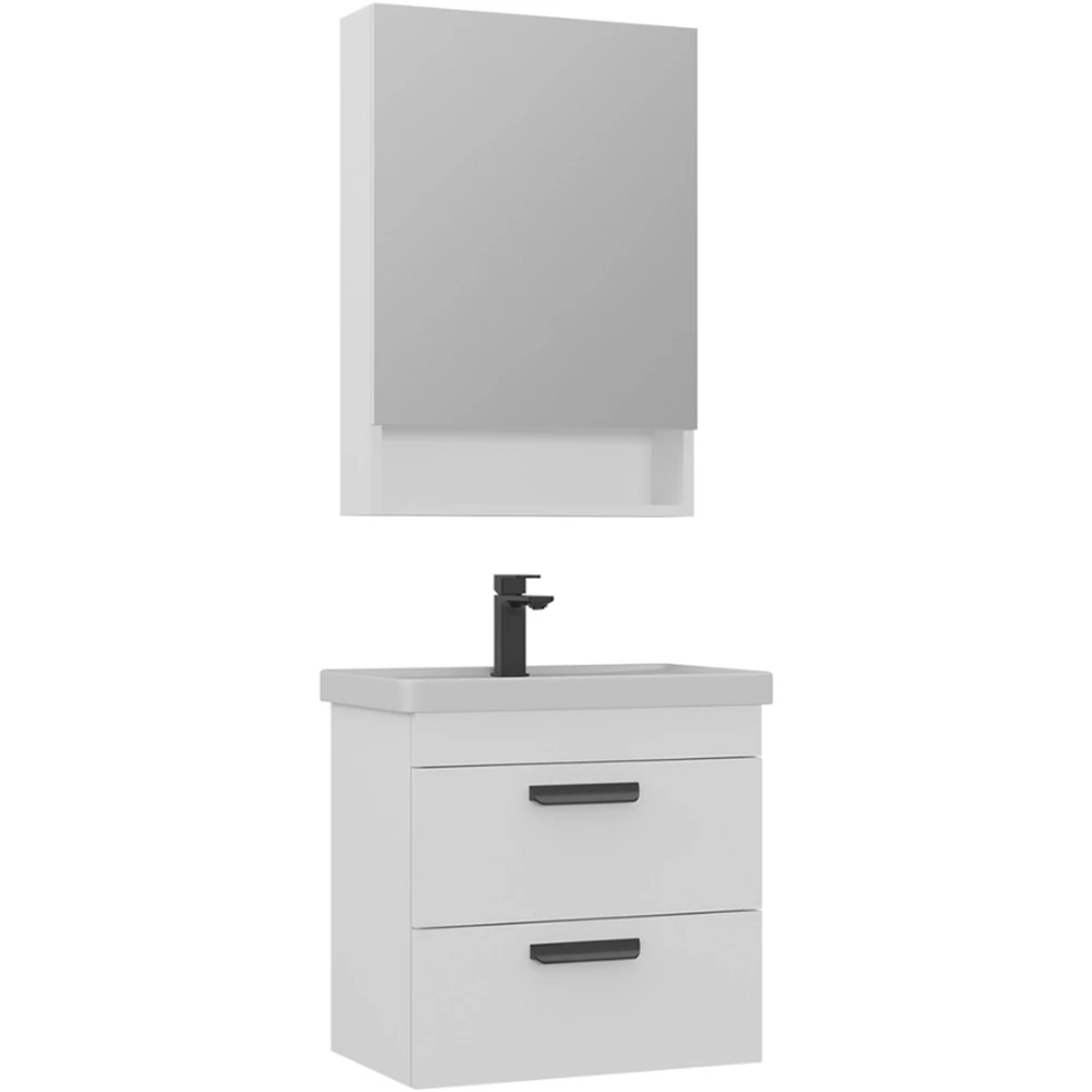 Orka Nova 60 Cm Beyaz Banyo Dolabı Takımı