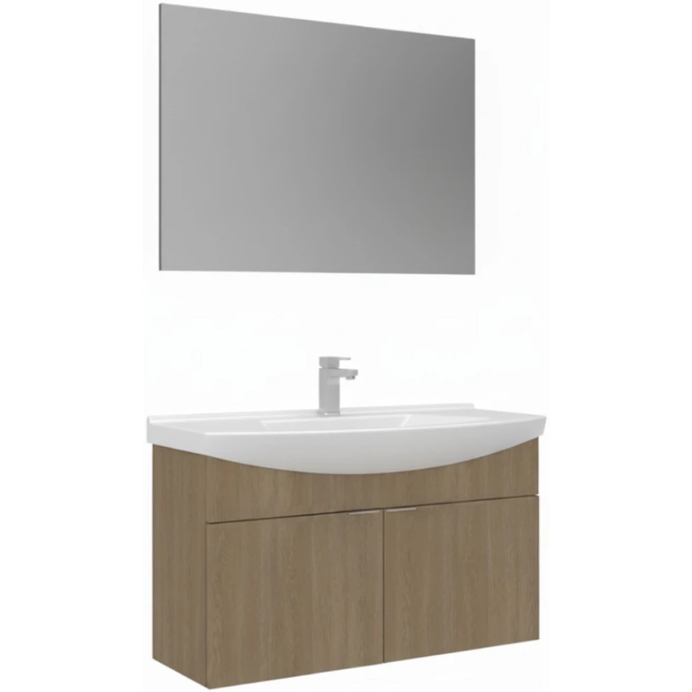 Orka Purus 100 Cm Budva Banyo Dolabı Takımı - 5008327