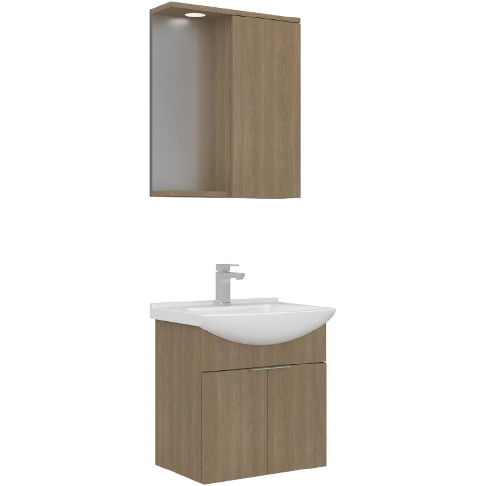 Orka Purus 55 Cm Budva Banyo Dolabı Takımı - 5008286