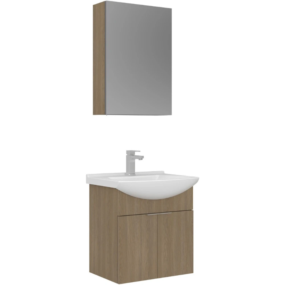 Orka Purus 55 Cm Budva Banyo Dolabı Takımı - 5008333