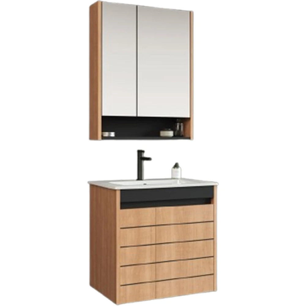 Orka Ricato 60 Cm Morgana Kiraz Banyo Dolabı Takımı