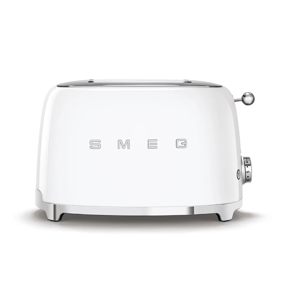 Smeg Beyaz 2 Dilimli Ekmek Kızartma Makinesi TSF01WHEU Hemen Al