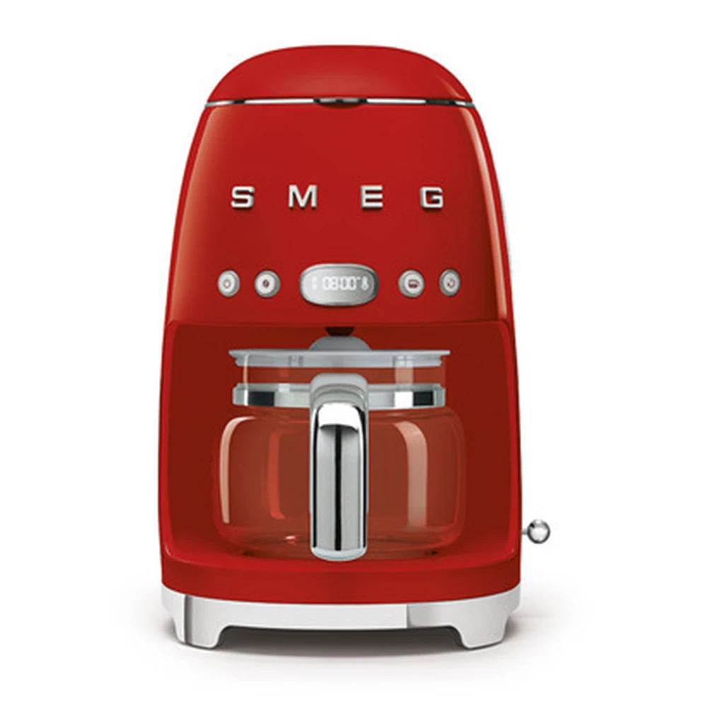 Smeg Kırmızı Filtre Kahve Makinası DCF02RDEU Hemen Al