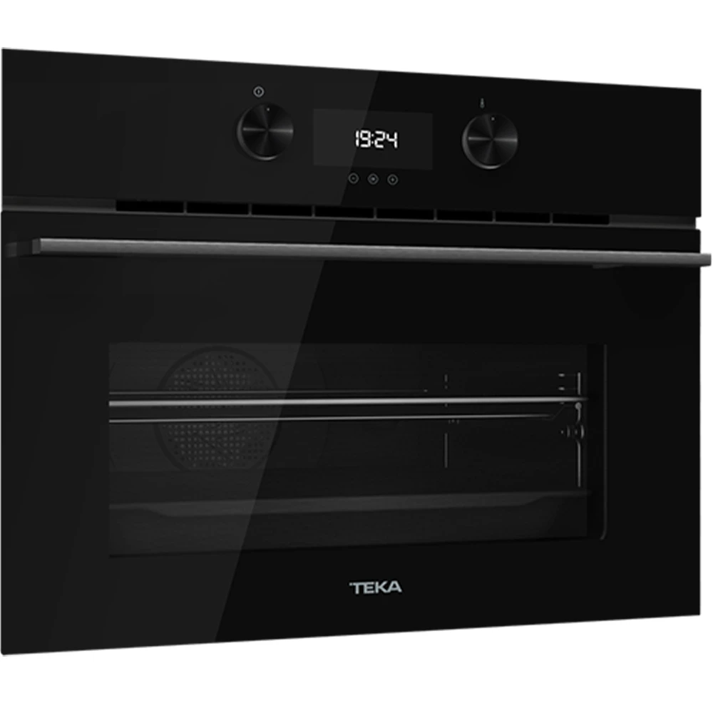 Teka HLC 8440 C FBK Mikrodalgalı Siyah Cam Ankastre Fırın Hemen Al