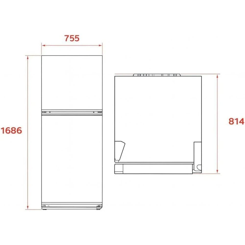 Teka RTF 54760 WH Beyaz Solo Buzdolabı Hemen Al