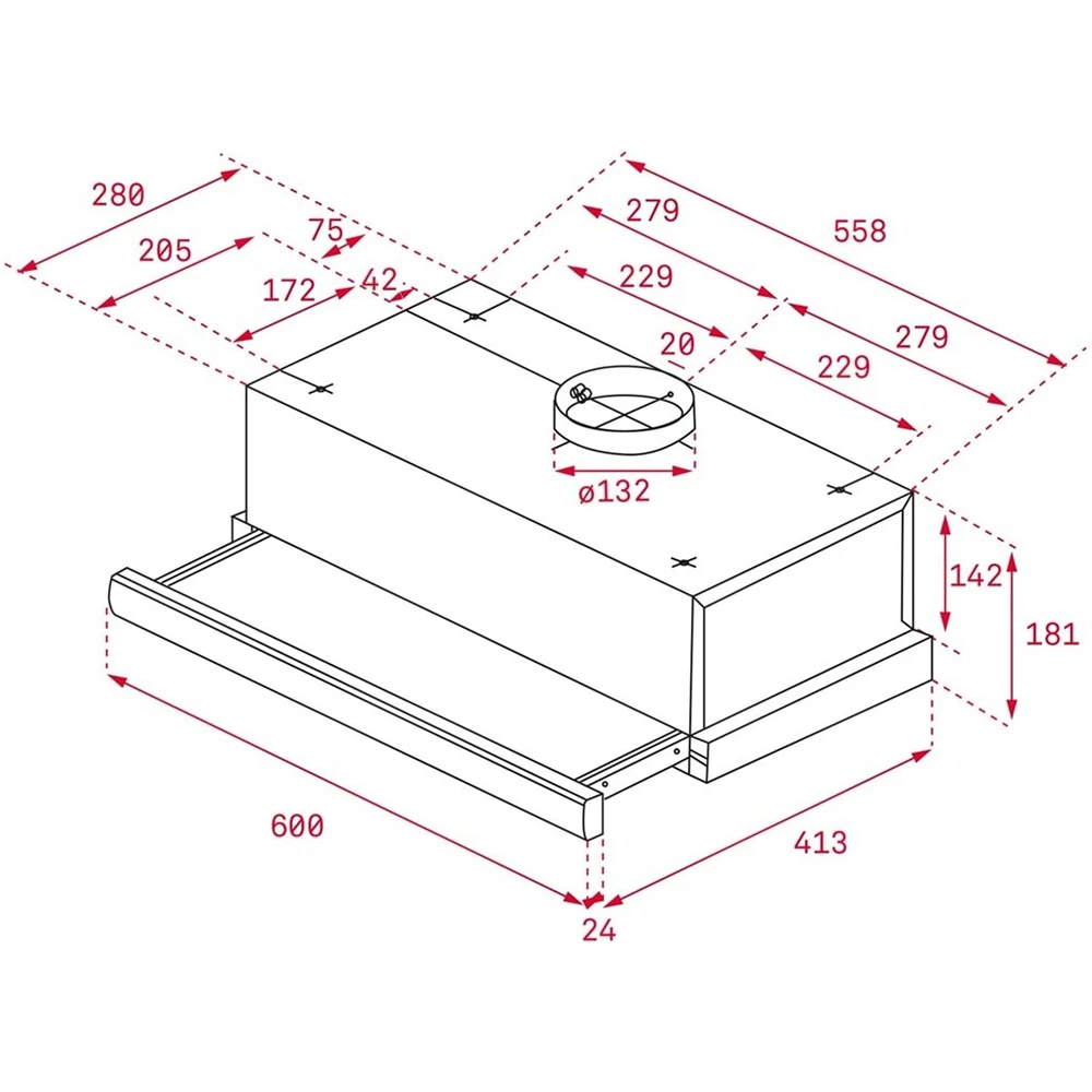 Teka TL 6210 WH Beyaz Aspiratör Hemen Al