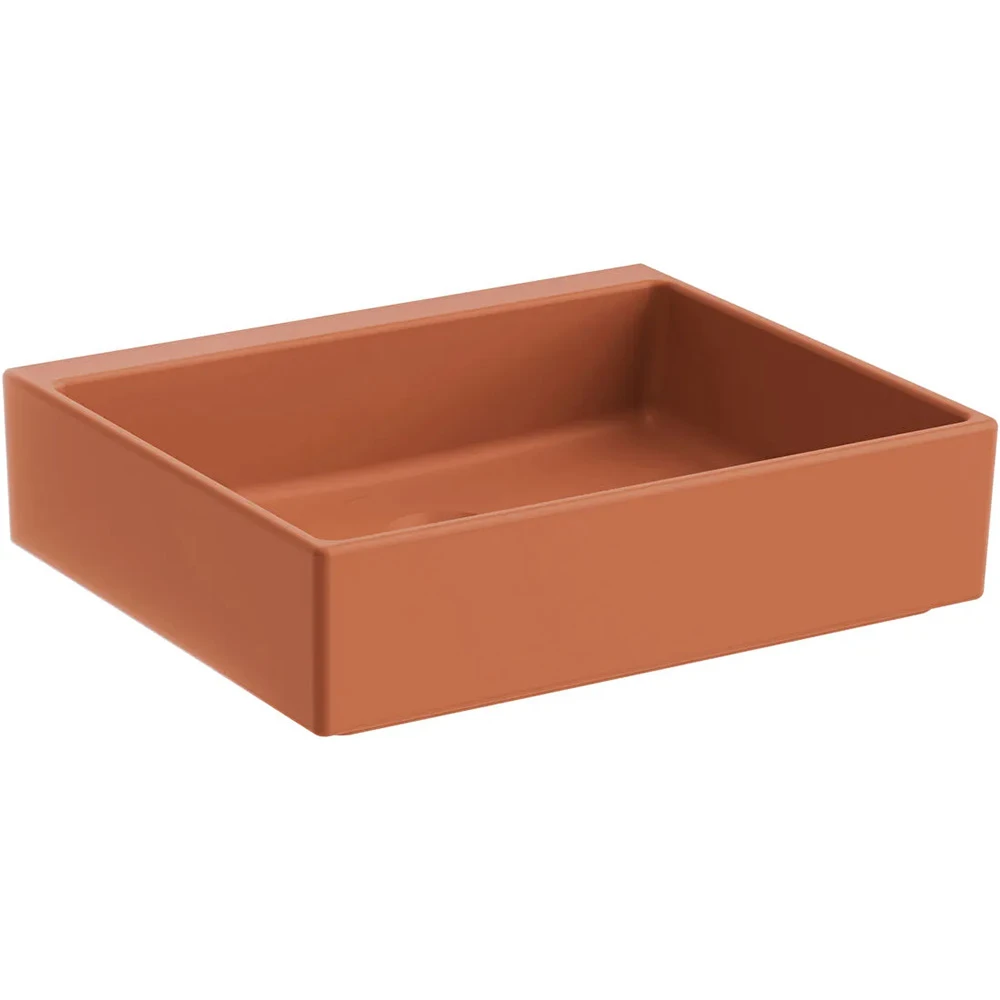 Vitra ArchiPlan 45x38 Cm Mat Terra Rosa Lavabo 7403B077-0016 Hemen Al