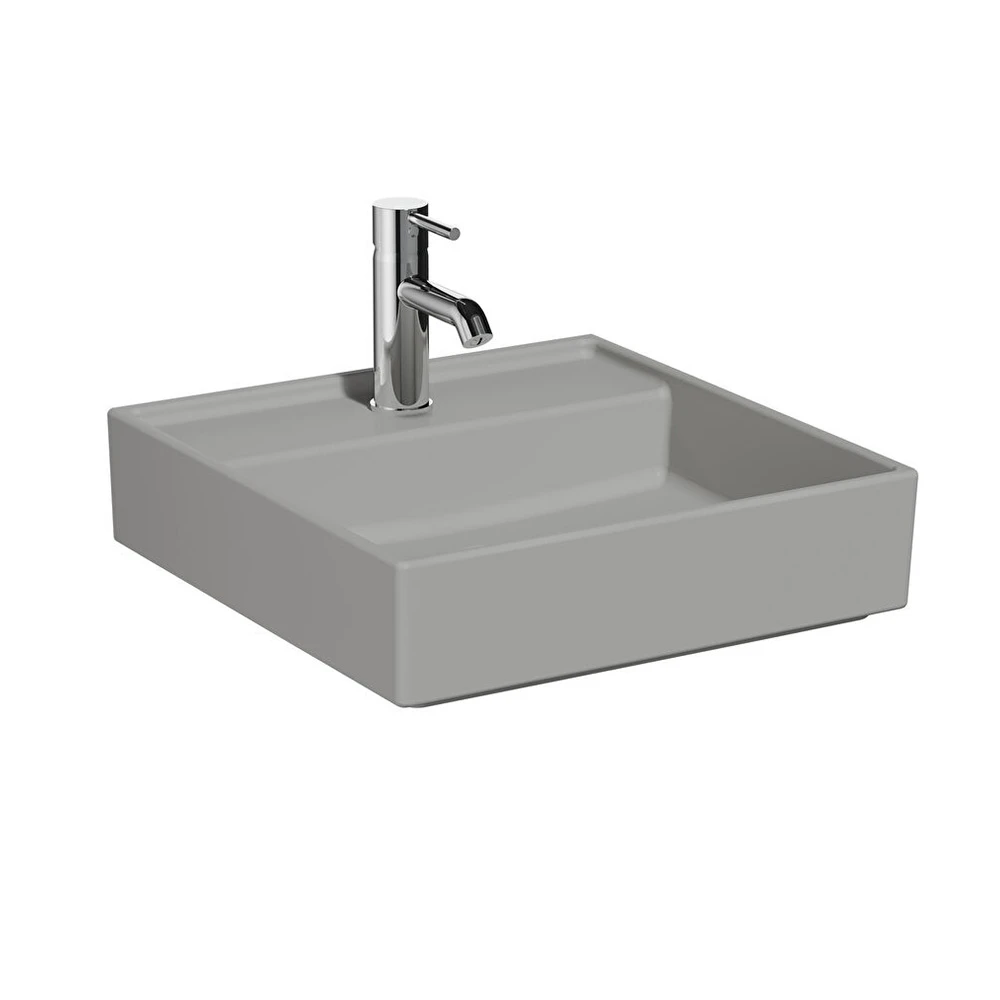 Vitra ArchiPlan 45x46 Cm Mat Taş Gri Lavabo 7413B076-0041 Hemen Al