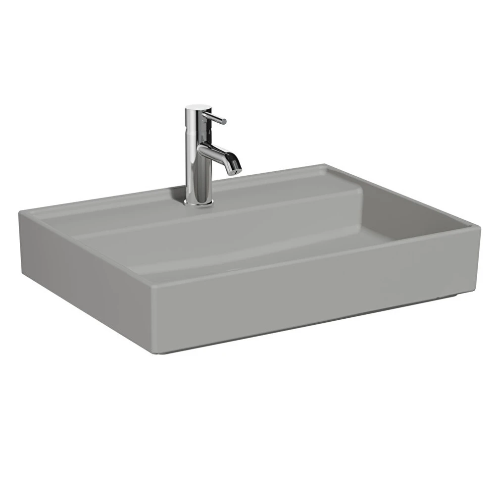 Vitra ArchiPlan 60x46 Cm Mat Taş Gri Lavabo 7414B076-0661 Hemen Al