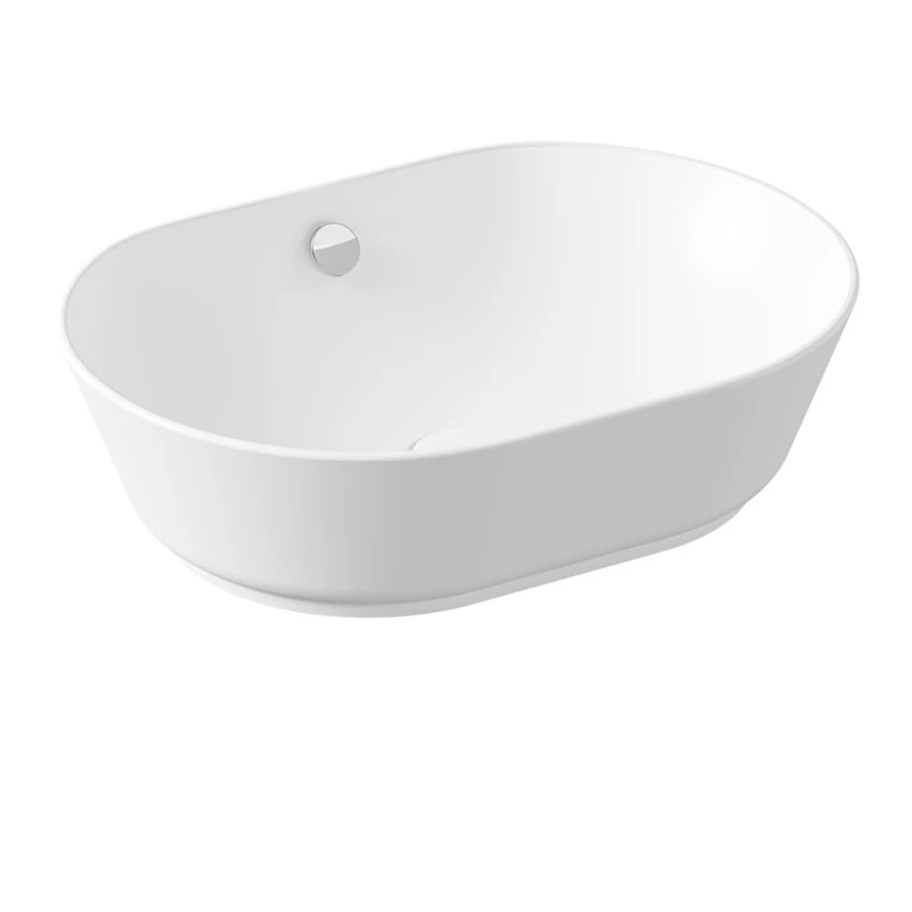 Vitra Geo 55x40 Cm Oval Mat Beyaz Çanak Lavabo 7427B001-0012 Hemen Al