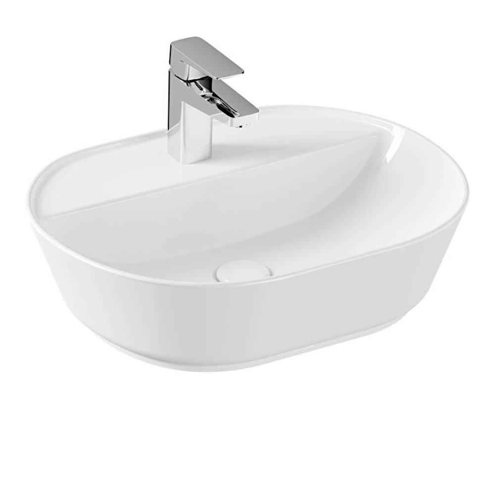 Vitra Geo 55x43 Cm Oval Çanak Lavabo 7428B003-0041 Hemen Al