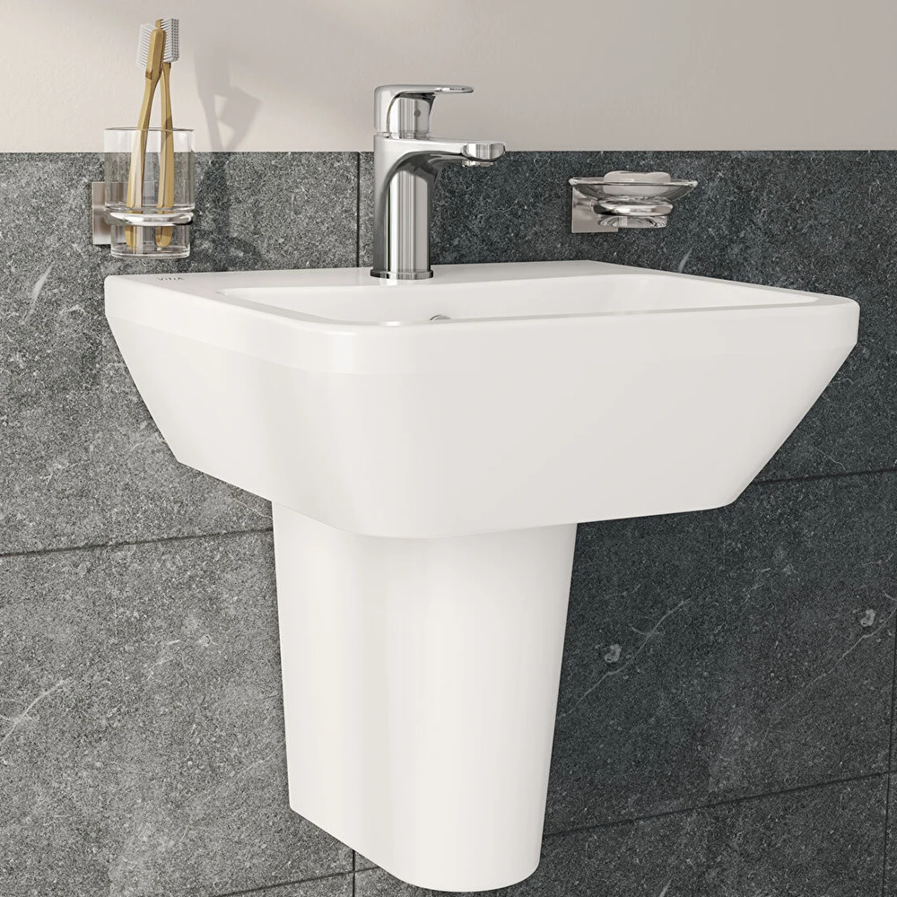 Vitra Integra 45x40 Cm Dikdörtgen Lavabo 7047L003-0001 Hemen Al