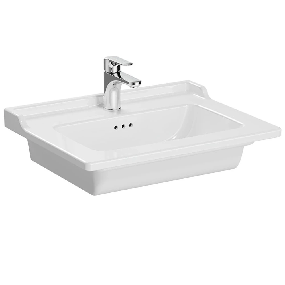 Vitra Integra Classic 60x46 Cm Etajerli Lavabo 7000B003-0001 Hemen Al