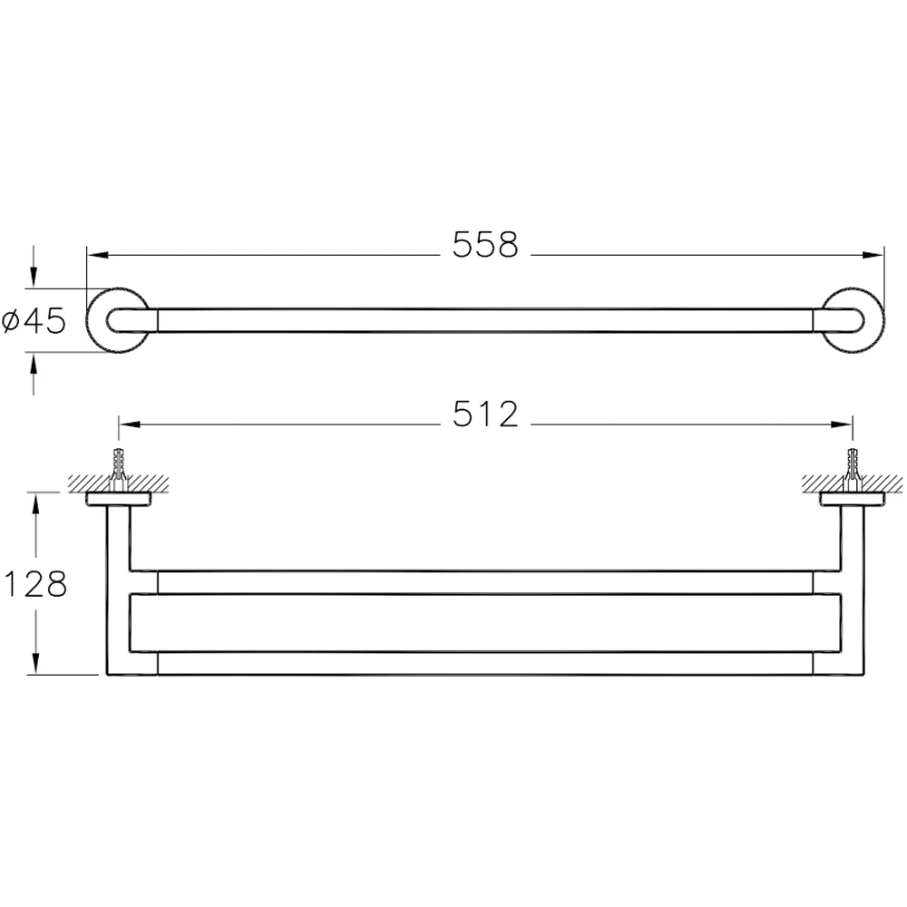 Vitra Minimax İkili Mat Siyah Havluluk - A4479436 Hemen Al