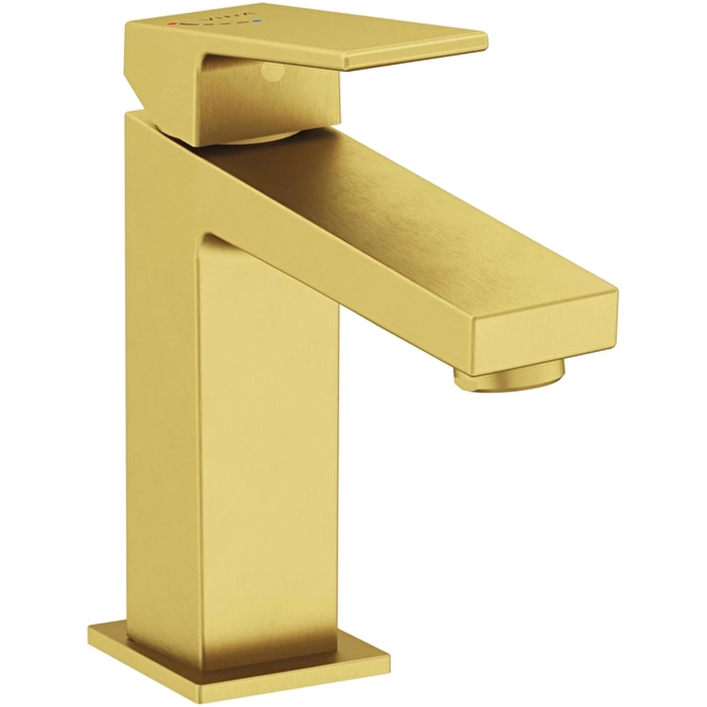 Vitra Minimax Square Blueco Fırçalı Altın Yüksek Lavabo Bataryası - A4372225ENR Hemen Al